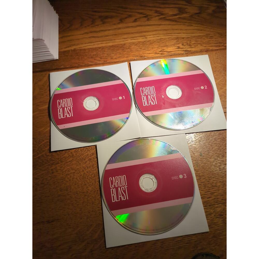 Cardio Blast 3 Disc Audio CD Discs Only